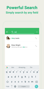 اسکرین شات 7 برنامه Easy Phone: Dialer & Caller ID