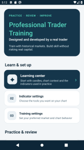 اسکرین شات 8 برنامه Professional Trader Training