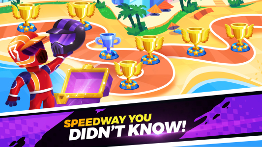 اسکرین شات 4 بازی Speedway Heros:Star Bike Games