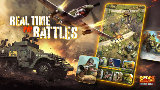 اسکرین شات 1 بازی SIEGE: World War II