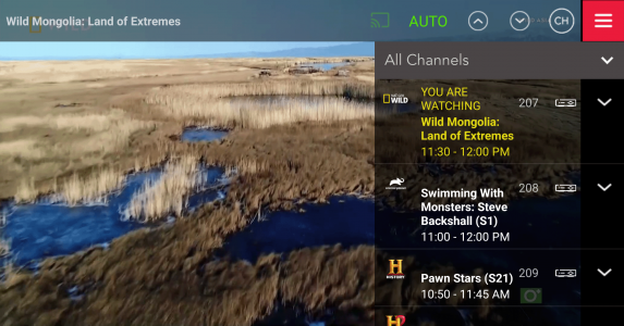 اسکرین شات 3 برنامه Singtel TV GO