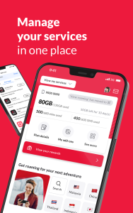 اسکرین شات 1 برنامه My Singtel