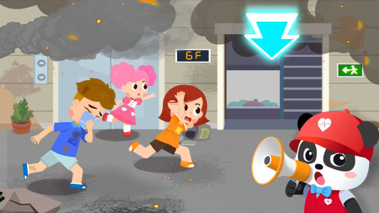 اسکرین شات 4 بازی Baby Panda's Emergency Tips