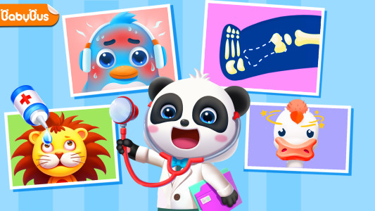 اسکرین شات 1 بازی Baby Panda's Hospital