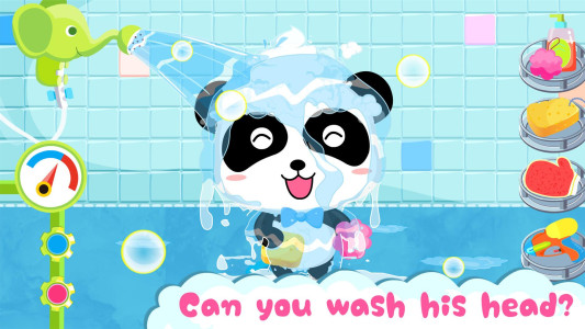 اسکرین شات 4 بازی Baby Panda's Bath Time