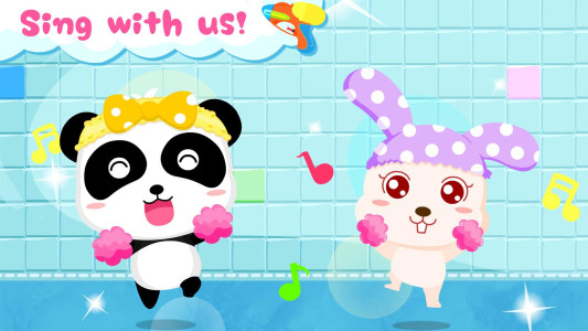 اسکرین شات 3 بازی Baby Panda's Bath Time