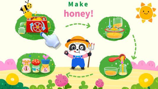 اسکرین شات 5 بازی Baby Panda's Animal Farm