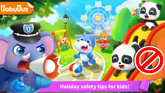 اسکرین شات 1 بازی Baby Panda's Kids Safety