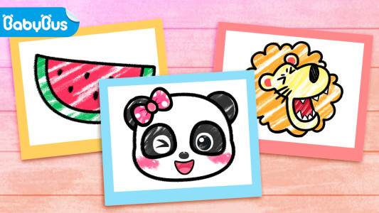 اسکرین شات 1 بازی Baby Panda's Coloring Pages