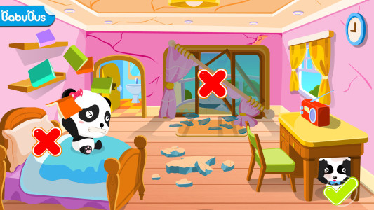اسکرین شات 1 بازی Baby Panda Earthquake Safety 1