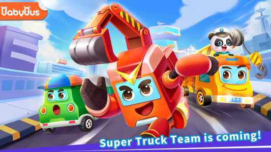 اسکرین شات 1 بازی Little Panda's Truck Team