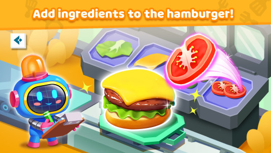 اسکرین شات 2 بازی Little Panda's Fast Food Cook