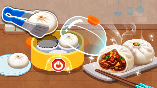 اسکرین شات 2 بازی Little Panda's Chinese Recipes