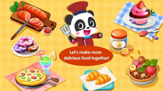 اسکرین شات 5 بازی Little Panda's Food Cooking