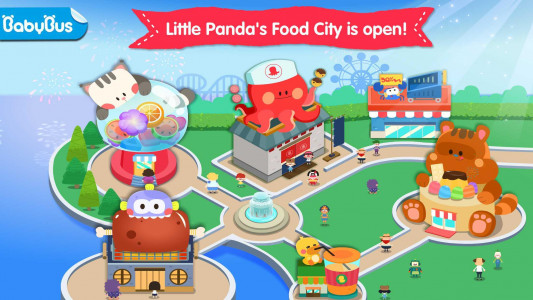 اسکرین شات 1 بازی Little Panda's Food Cooking