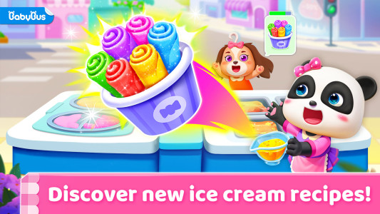 اسکرین شات 1 بازی Little Panda's Ice Cream Games