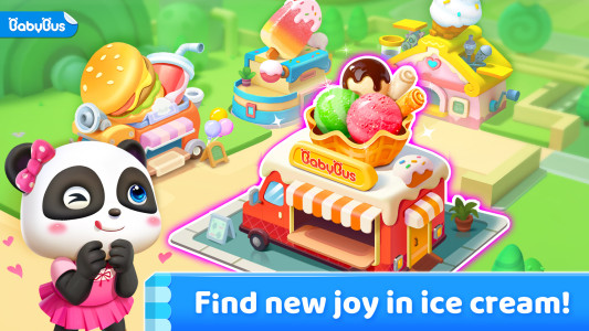 اسکرین شات 1 بازی Little Panda's Ice Cream Game