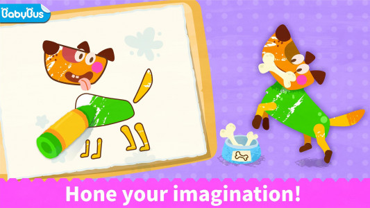 اسکرین شات 1 بازی Baby Panda's Coloring Book