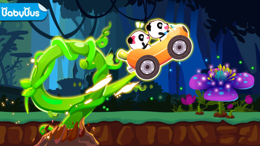 اسکرین شات 1 بازی Baby Panda Car Racing