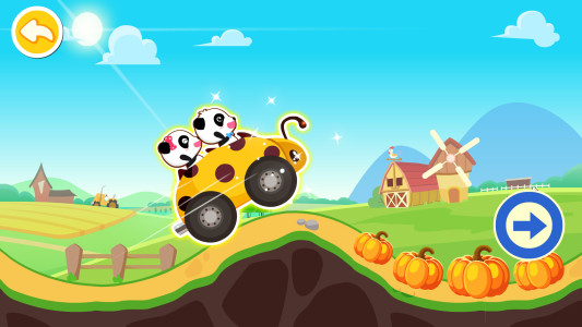 اسکرین شات 4 بازی Baby Panda Car Racing