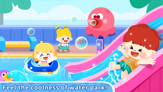 اسکرین شات 3 بازی Baby Panda's Town: Vacation