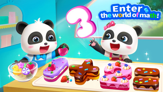 اسکرین شات 2 بازی BabyBus Kids Math Games