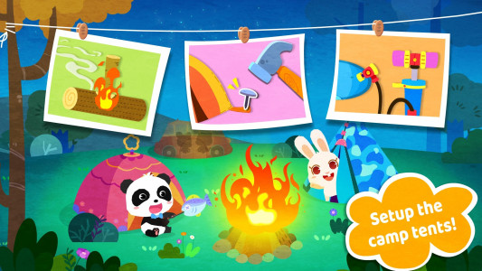 اسکرین شات 5 بازی Little Panda’s Camping Trip