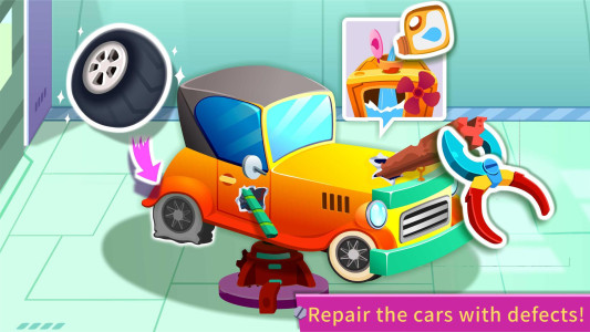 اسکرین شات 2 بازی Little Panda's Car Repair