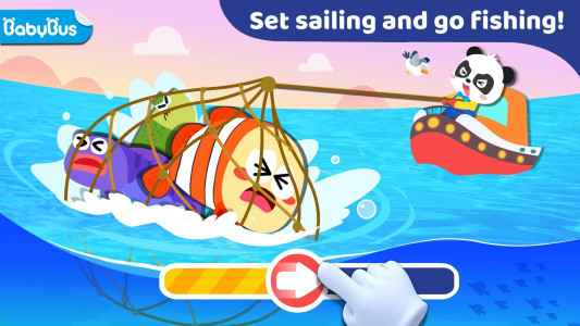 اسکرین شات 1 بازی Baby Panda: Fishing