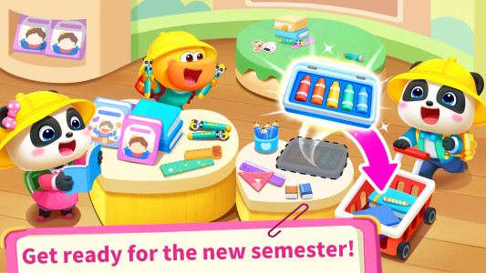 اسکرین شات 3 بازی Baby Panda's Supermarket