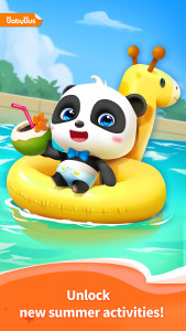 اسکرین شات 1 بازی Talking Baby Panda-Virtual Pet