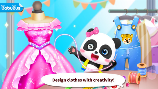 اسکرین شات 2 بازی Baby Panda's Fashion Dress Up