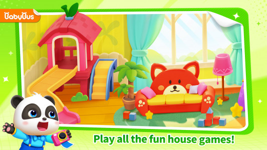 اسکرین شات 1 بازی Baby Panda's House Games
