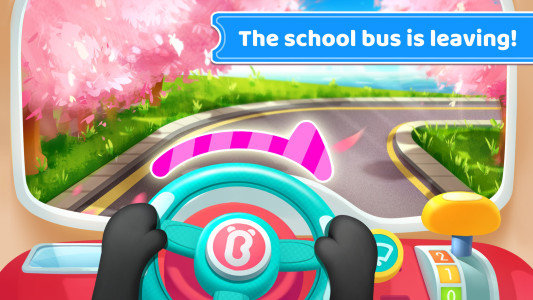 اسکرین شات 3 بازی Baby Panda's School Bus