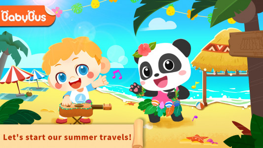 اسکرین شات 1 بازی Little Panda's Summer Travels