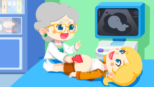 اسکرین شات 2 بازی Baby Panda's Town: Hospital