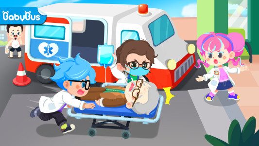 اسکرین شات 1 بازی Baby Panda's Town: Hospital