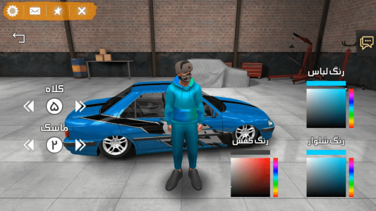 اسکرین شات 5 بازی ماشین بازی ایرانی 2023 : گشت آزاد