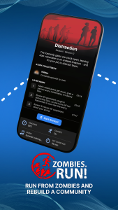اسکرین شات 2 برنامه Zombies, Run!