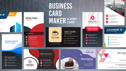 اسکرین شات 7 برنامه Ultimate Business Card Maker