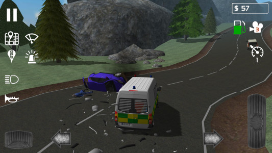 اسکرین شات 4 بازی Emergency Ambulance Simulator