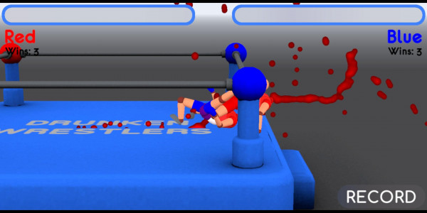 اسکرین شات 3 بازی Drunken Wrestlers Remake