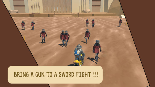 اسکرین شات 6 بازی Bring a gun to a sword fight