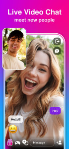 اسکرین شات 1 برنامه Hola - Video Chat, Live Stream