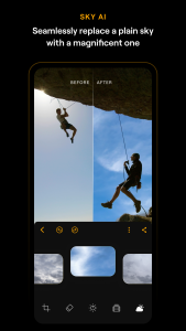 اسکرین شات 3 برنامه Luminar: AI Photo Editor