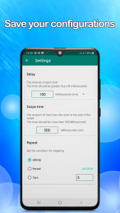 اسکرین شات 5 برنامه Auto Clicker - Quick Touch