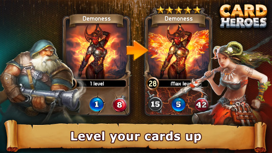 اسکرین شات 4 بازی Card Heroes: TCG/CCG Card Wars
