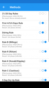 اسکرین شات 6 برنامه OvuView: Ovulation & Fertility