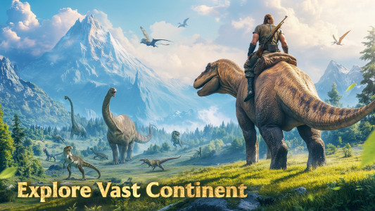 اسکرین شات 1 بازی Jurassic Island: Survival