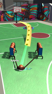 اسکرین شات 4 بازی Slingshot Basketball!